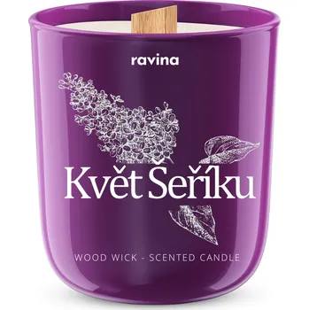 Svíčka Ravina sójová svíčka Vůně šeříku