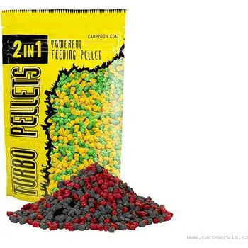 Carp Zoom - Turbo Pellets 2v1 - 500 g/3 mm/SÝR-NBC
