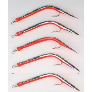 Rybářský háček Behr makrelový systém Motion-rot Varianta: 5 ks háček 6/0 (3840160)