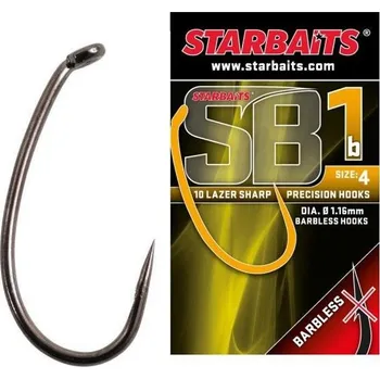 Háček STARBAITS 1 bez protihrotu 8 - 10ks