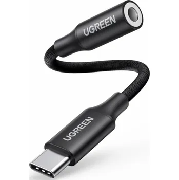 Datové redukce Ugreen AV161 USB-C USB adaptér – Jack 3,5 mm černý (50631)