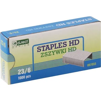 Spona do sešívačky d.rect - drátky do sešívačky 23/ 6, 1000 ks