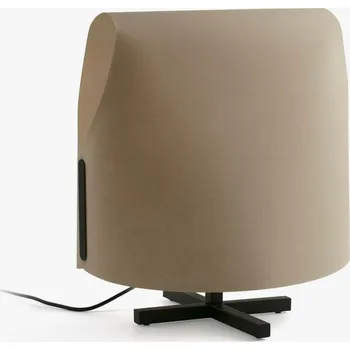 Lampička FARO LUANG M stolní lampa, černá/hnědá