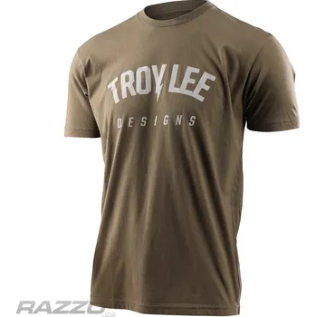 Pánské tričko TroyLeeDesigns Bolt Tee Military S