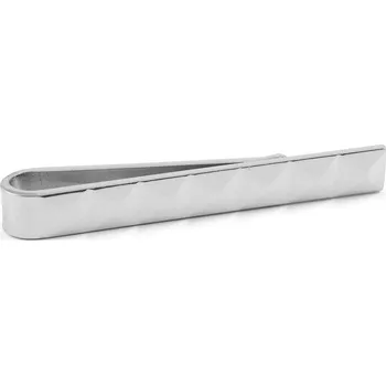 Spona na kravatu Kravatová spona Pyramida stříbrné barvy - Warren Asher