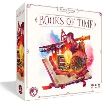 Desková hra TLAMA games Books of Time CZ/EN (Knihy dějin) - osobní odběr v Olomouci