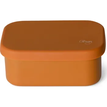 Citron Mini svačinový box z nerezové oceli, Caramel