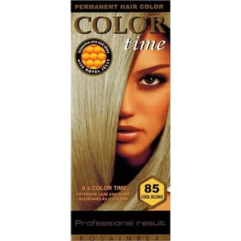 Barva na vlasy Color Time Permanentní Barva na vlasy 85 ledová blond 100 ml