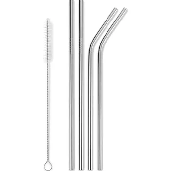 Brčka z nerezové oceli vhodná do myčky | sada 4 ks - Trendhim