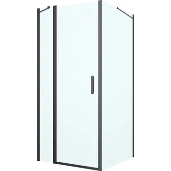 Sada sprchové dveře Oltens Verdal 21204300, sprchová zástěna Oltens Hallan 22102300