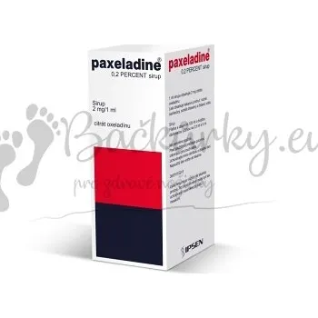 Lék Paxeladine 0,2 PERCENT sirup sir (fl.skl.+PP odměrka) 1x100 ml