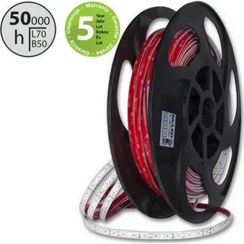 LED páska LED pásek McLED 24V studená bílá CRI90 š=12mm IP67 14W/m 120LED/m SMD2835 ML-126.011.90.2