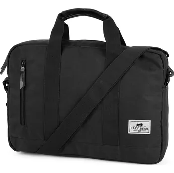Cestovní taška Černá taška na notebook Logan - Lazy Bear