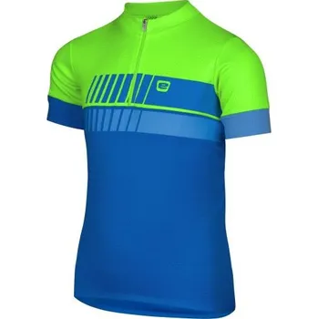 cyklistický dres Etape Peddy 2.0 zelená/modrá 140/146
