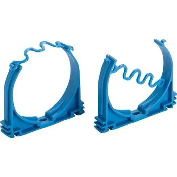 Kanalizační potrubí Lindab CLAMP svorka 75mm, 48ks, pro potrubí, plast, modrá
