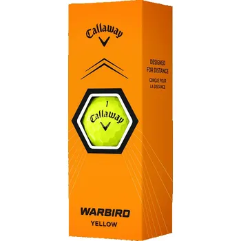Golfový míček Callaway Warbird 23 Golf Balls (3Pcs), Yellow