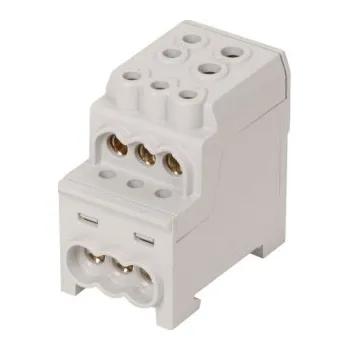 Hora eTec Svorkovnice pro rozdělení fází UVB 200 L G 1P 080030-0-4 šedá 1006064