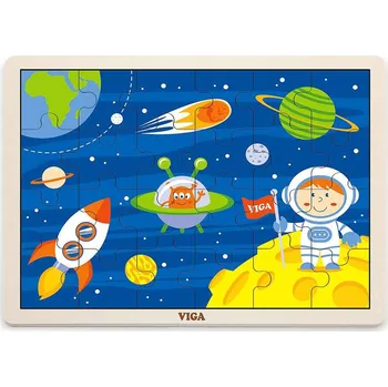 Puzzle Dětské dřevěné puzzle Viga Cosmos