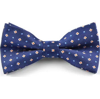 Motýlek Modrý motýlek s oranžovými detaily - Tailor Toki