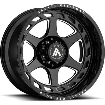 Alu kolo Asanti Off Road AB816 ANVIL disk 20x10 5X127 71.5 ET-18, Lesklá černá