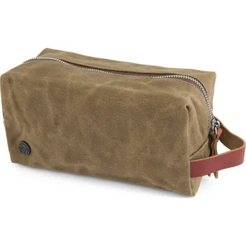 Kosmetická taška Lucleon - Finch - Kaki toaletní taška z voskovaného plátna