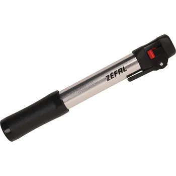 pumpička Zéfal Switch Z-Switch (Mini-pumpa Zefal Switch Z-Switch, 200mm/35-47mm, cerná/stríbrná)