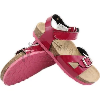 Chlapecké sandály Dětské sandály Protetika ORS T 99 vzor 20 - Malinová - vel. 25