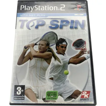 Hra pro starou konzoli Top Spin - PlayStation 2