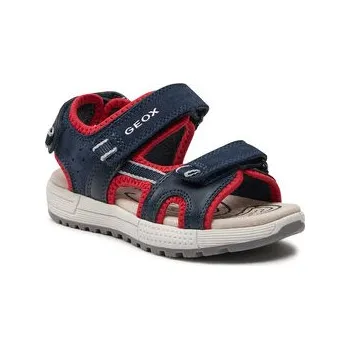 Dámské sandále Sandály Geox J Sandal Alben Boy J35AVA 01520 C0735 S Tmavomodrá 34