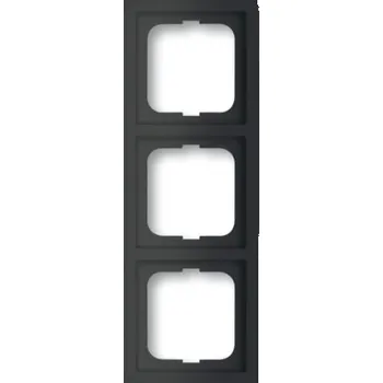 vypínač ABB Future Linear trojrámeček mechová černá 1754-0-4421 (1723-885K) 2CKA001754A4421