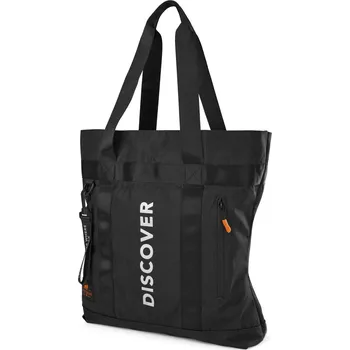 Lamair Discover černá skládací taška Tote - Lazy Bear