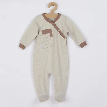 Kojenecké oblečení Kojenecký overal Koala Kamil hnědý 74 (6-9m)