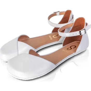 Dámské sandále SHAPEN sandálky Poppy White wide Velikost: 42