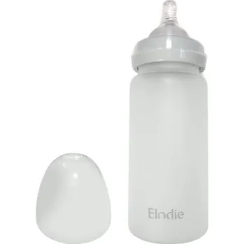 Láhev Elodie Details Skleněná láhev - MINERAL GREEN