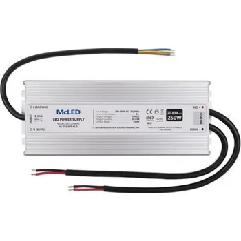 Transformátor LED napájecí zdroj McLED 12VDC 20,83A 250W ML-732.097.45.0