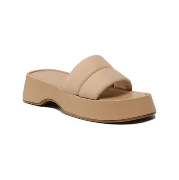 Dámské pantofle Nazouváky DeeZee Y8865-7A Béžová 39