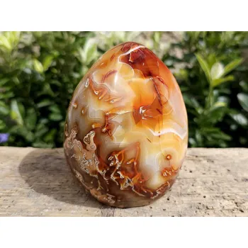 Přírodní kámen Karneol dekorační kámen z Madagaskaru 840g