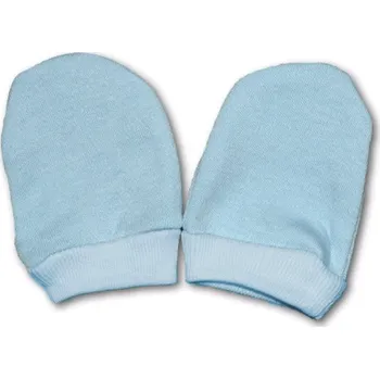 Rukavice Rukavičky pro novorozence modré 56 (0-3m)