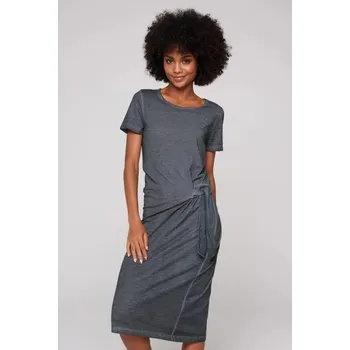 Dámské šaty Soccx ŠATY ST2403-7624-21 L, BLU0305