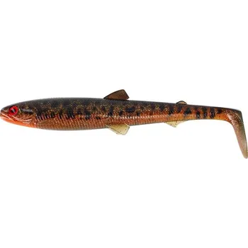 Rybářský háček Gumová Nástraha Westin Bullteez Shadtail 30cm 240gr Motoroil Burbot