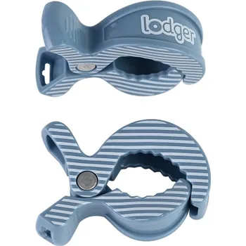 Kočárek Lodger Swaddle Clip print 2balení Ocean-Stripe