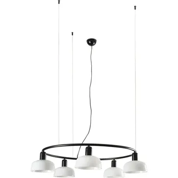 FARO TATAWIN S kruhové závěsné svítidlo 5x žárovka, bílá