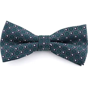 Motýlek Vtipný tmavě zelený polyesterový vázaný motýlek - Tailor Toki