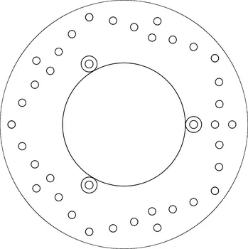 Brzda pro motocykl brzdový kotouč, NEWFREN YAMAHA YP 400 Majesty (ABS) 2005-2011