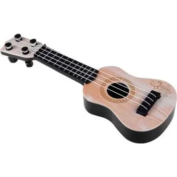 Hudební nástroj pro děti Dětské ukulele 25cm, béžová