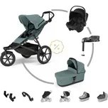 Thule Urban Glide 3 Mid Blue akční set komplet + Baby-Safe Core