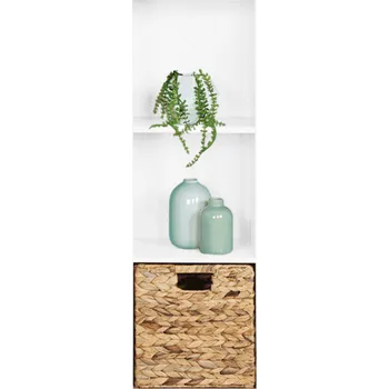 Knihovna Regál Svion, bílá, 30 x 28 x 89 cm