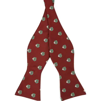 Motýlek Vínový vázací vánoční motýlek - Trendhim