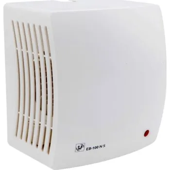 Domácí ventilátor Radiální koupelnový ventilátor se zpětnou klapkou a časovým doběhem Soler & Palau EB 100 N T