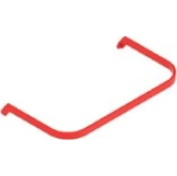 Nábytkové kování Úchytka na nádobu na odpadky REJS SORTE 15/20l plast červená